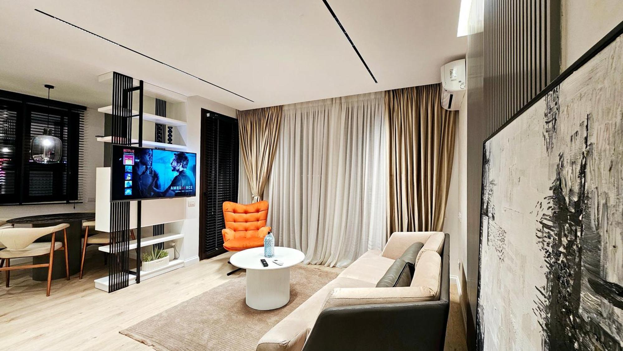 Center Apartment Easy_Luxury 地拉那 外观 照片