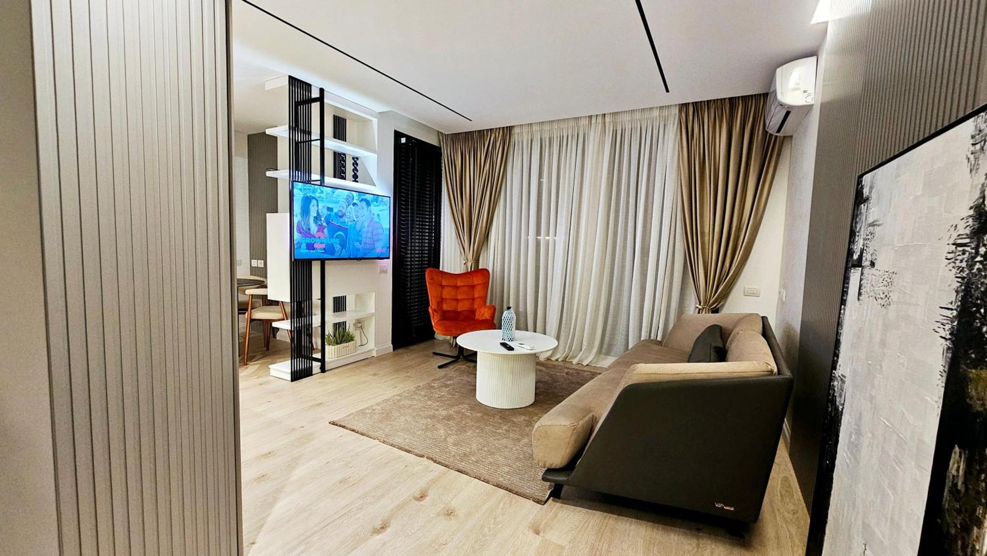 Center Apartment Easy_Luxury 地拉那 客房 照片